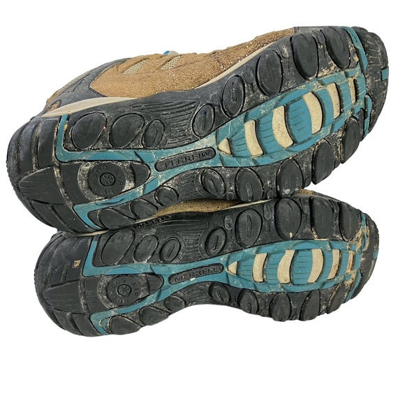 MERRELL ACCENTOR MID VENT Kangaroo Celestial Boots Hiking Ankle Shoes sz 9.5 - Picture 14 of 16